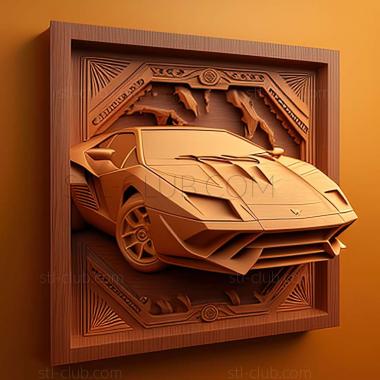 3D model Lamborghini Pregunta (STL)